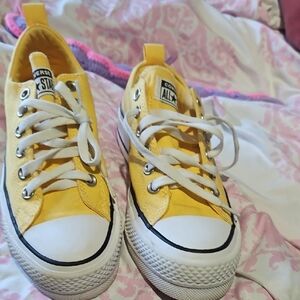 Converse Women's Bright Yellow Sneakers